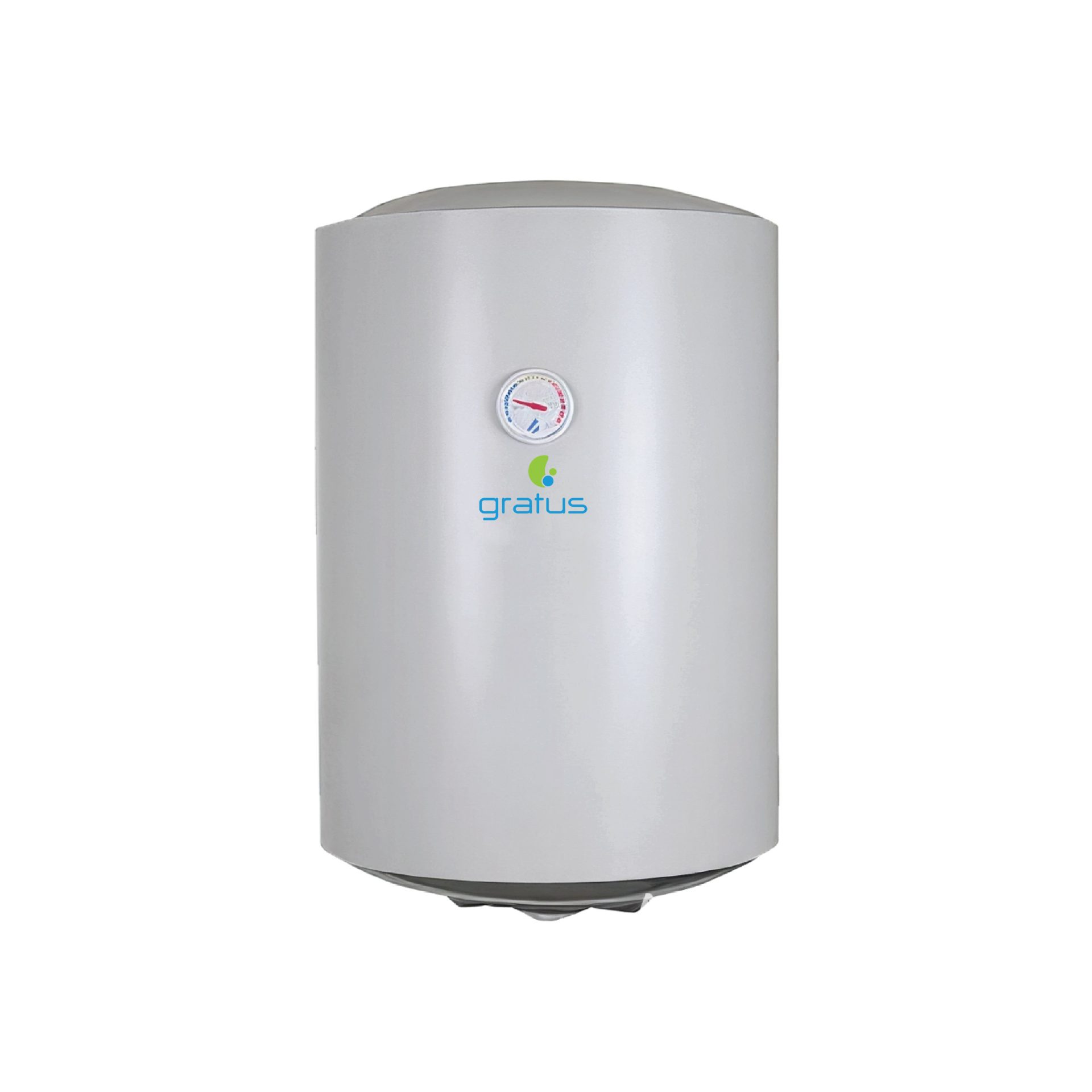 Gratus 100L Vertical Electric Water Heater | 1500W | Glass Enamel Tank | White | SWHE-100V