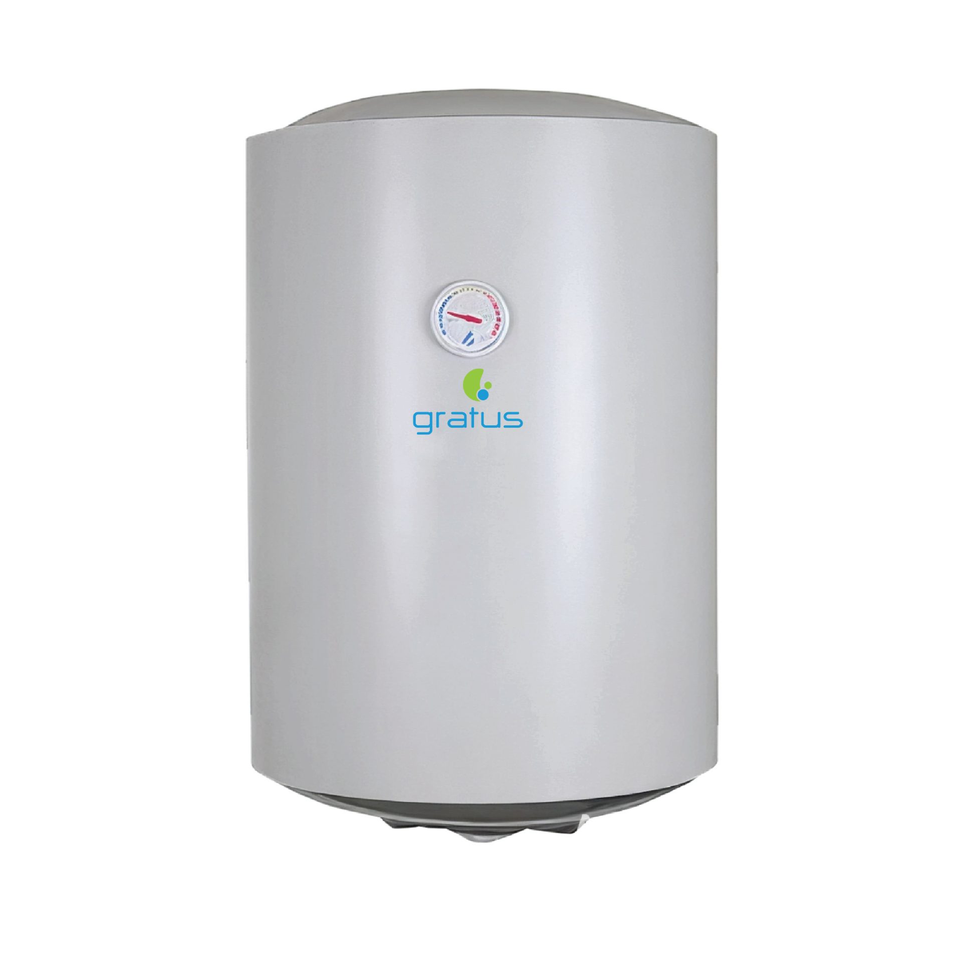 Gratus Electric Water Heater Vertical, White, 80 Liter-  Model- SWHE-080V
