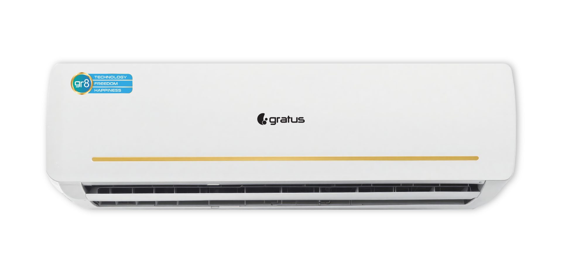 Gratus 1.5 Ton Split Air Conditioner with Heavy-Duty Piston Compressor, R410a GAS, 1-Year Full & 5-Year Compressor Warranty, Model- GSAC18TPC