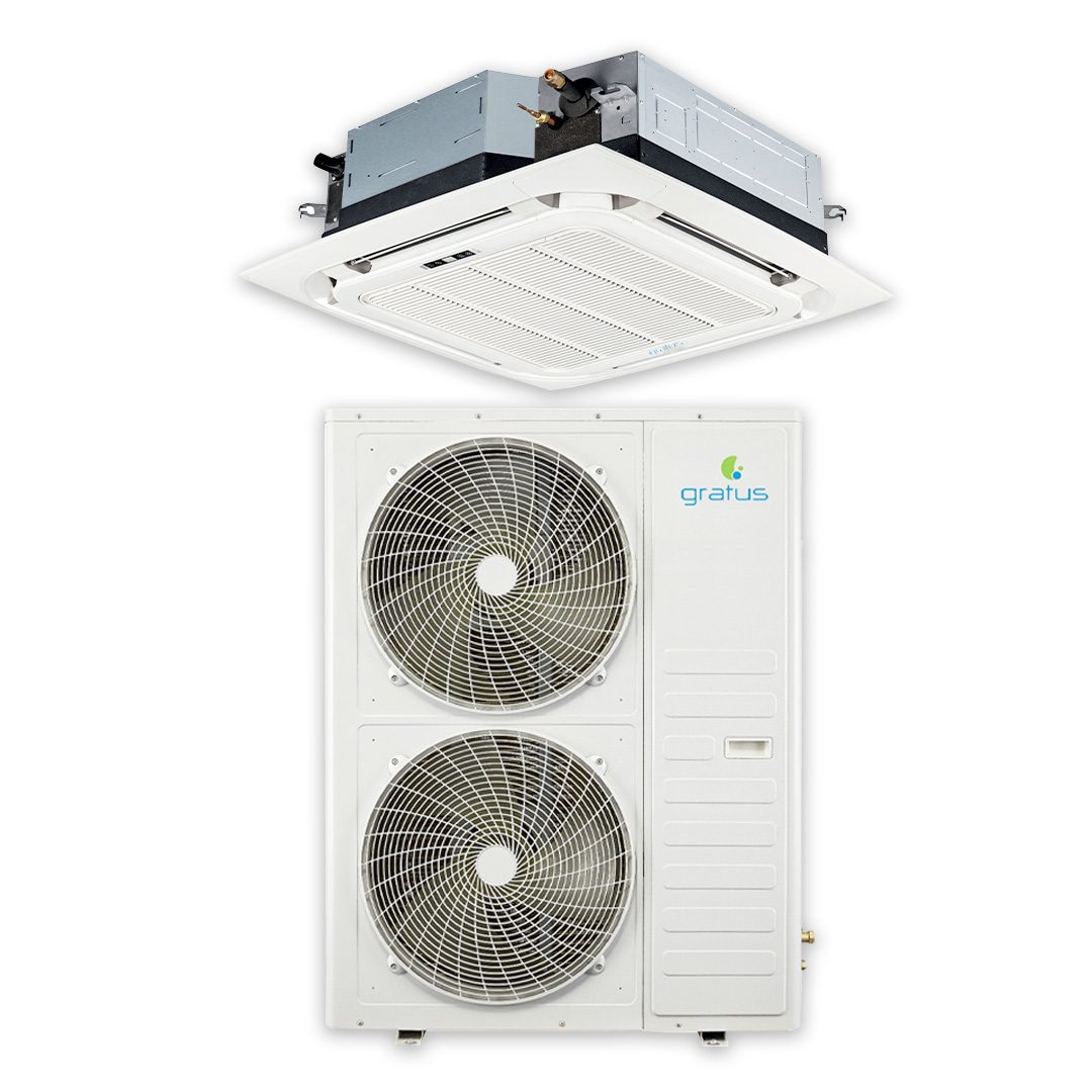 Gratus 4 Ton Cassette Type Air Conditioner | T3 Scroll Compressor | 4-Way Airflow | SC50TSAC4