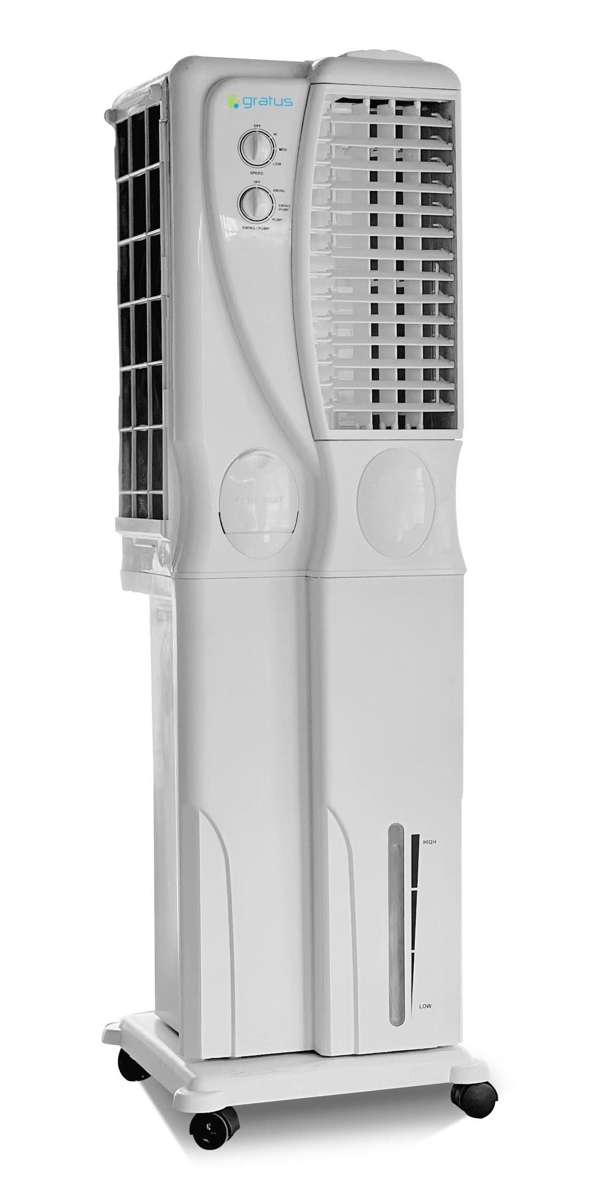 Gratus 35L Icestorm Deluxe Air Cooler with Four Way Air Deflection, Made in India, Model- ICESTORM35DX