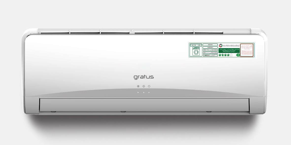 Gratus 38000 BTU, 3 Ton Heavy-Duty Piston Compressor, R410a GAS, Model- GSAC400C1AKK