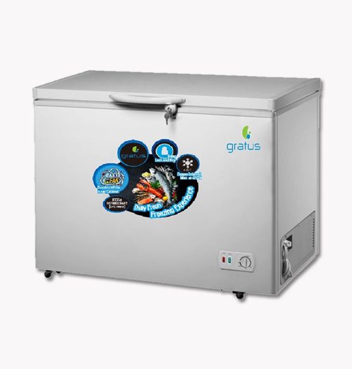 GRATUS 350L TROPICALIZED CHEST FREEZER GCFR350WDX