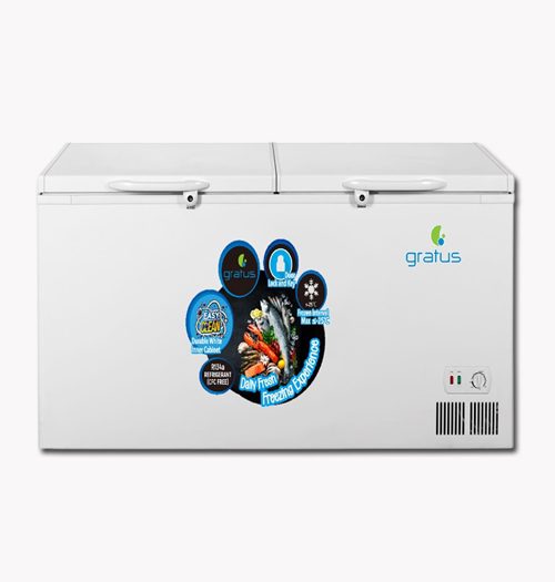 GRATUS 650 Lit - TROPICALIZED CHEST FREEZER GCFR650WDX