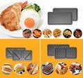Gratus Sandwich Maker Sandwich, Grill & Waffle Maker, 750W, Model- GSM750UC