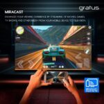 Gratus WebOS powered 4K Edgeless UHD 65"LED SMART TV with ThinQ AI, Quad Core Processor, Dolby Audio, Model- LT65W4K23H