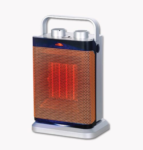 Gratus Electric PTC Fan Heater With 2 Heat settings:1000/1800W, Safety Cut off, PTC Ceramic, Thermostat control, 1 Year Warranty, Model- GPFH1802TC