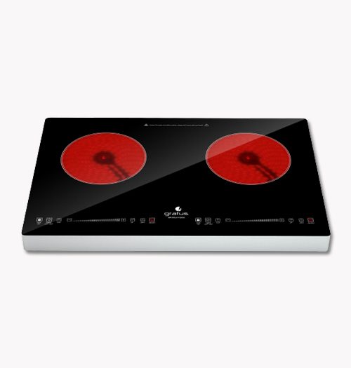 Gratus 3000 Watts Double Infrared Electric Cooker, Model- GR-DIC2115ZGC