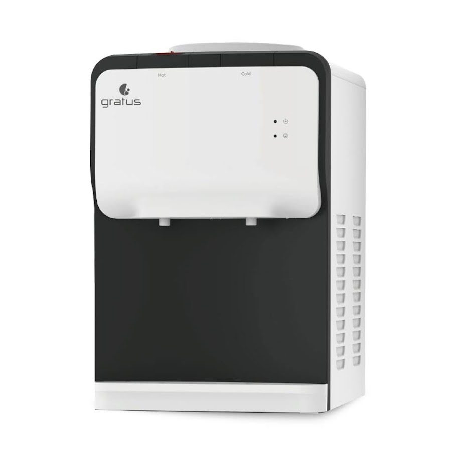Gratus 2 Tap Hot & Cold Tabletop Water Dispenser | 1-Year Full & 2-Year Compressor Warranty | GWTT21AC