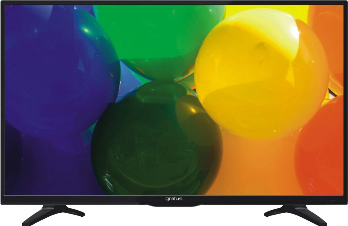 Gratus 43" Full HD Smart TV, Smart With T2 /s2 (receiver Inbuilt), Android 9.0, Color Box, E-share, YouTube, Netflix, FaceBook, A+ Panel, Model- GASLED43ACDFHD