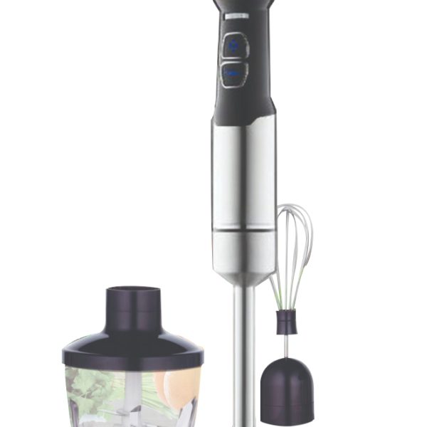 Gratus 1500W 4 in 1 Hand Blender with Chopper, Egg Whisk & Beater with Detachable rod for easy cleaning,  Overheat protection, 1 year warranty, Model- GHB24S41000