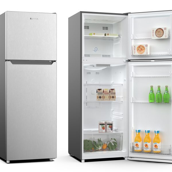 Gratus Golden Fresh Technology Convertible Frost Free Double Door with humidity control, Active-C Fresh, Multi-Air Flow, Inox, Model- RF500WVSRICX1